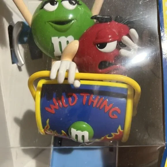 M&M's Wild Thing Roller Coaster Candy Dispenser Brand New In Box Limited Edition - Picture 12 of 13